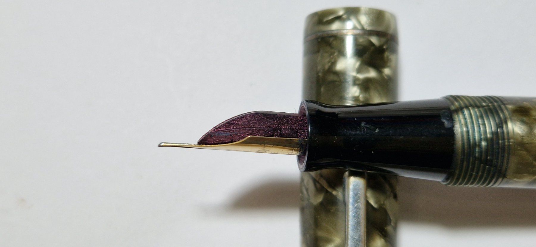 Waterman Penna & Evidenziatori: Antiker Waterman Füllfederhalter, 585 - 14K Goldfeder – Usato da Zürich venduto da spin23 6
