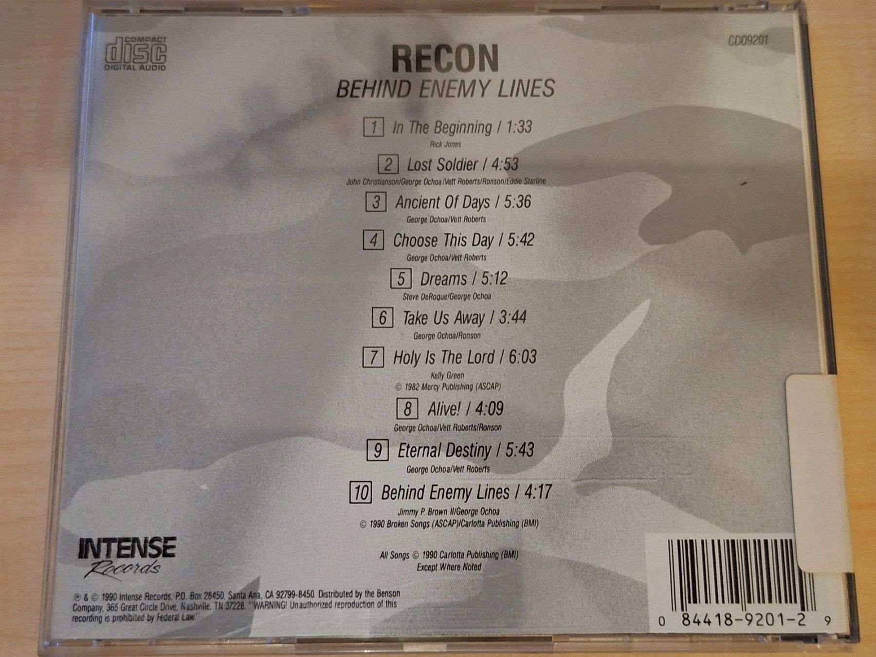 CDs: 5x White Metal-CD's. Messiah Prophet, Mastedon, Recon – Gebraucht aus Glashütten von Christheswiss 5