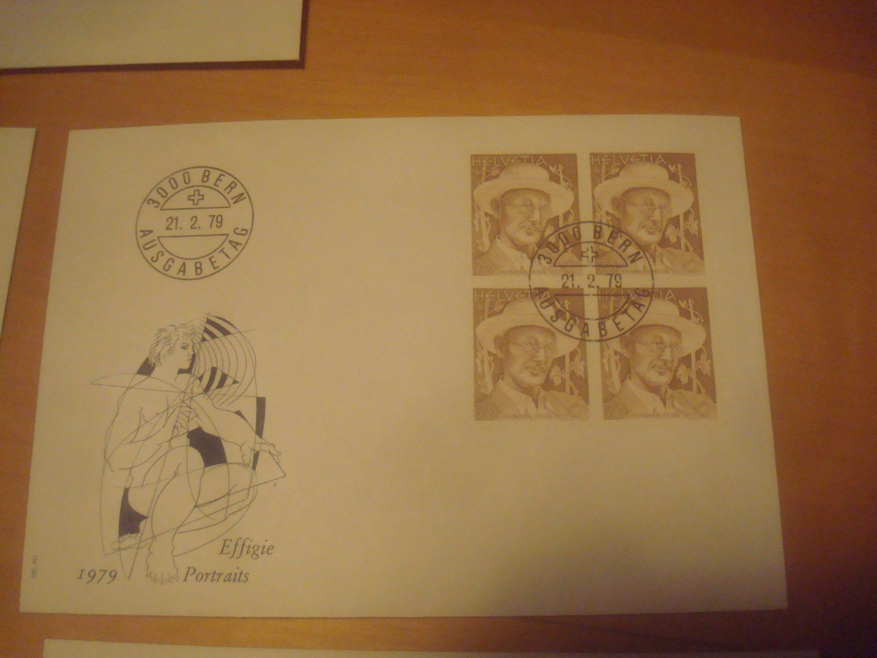 Tutti i francobolli: CH 1979 FDC Serie einzeln und 4er – Usato da Gordola venduto da Polentaefung 5