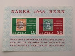 Nabra Block Bern 1965 **, postfrisch