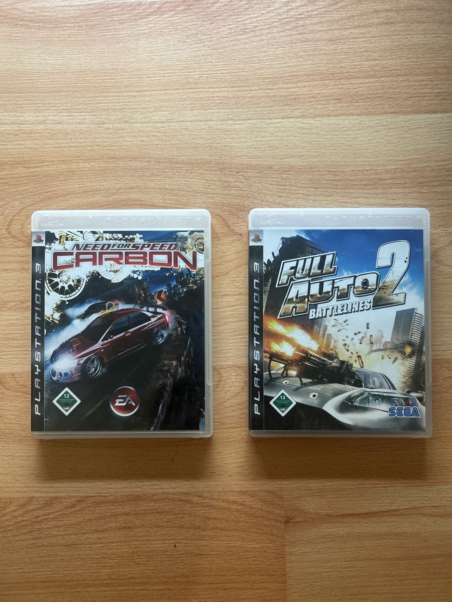 Sony Giochi: 2 PS3 Games Need for Speed Carbon Full Auto 2 Set – Usato da Schötz venduto da lor_z95g