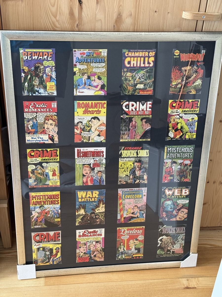 Foto & Immagini: Postkarten Collage Bild Vintage Comics 60x80 – Nuovo (secondo la descrizione) da Strengelbach venduto da shihtzuliving_22 1