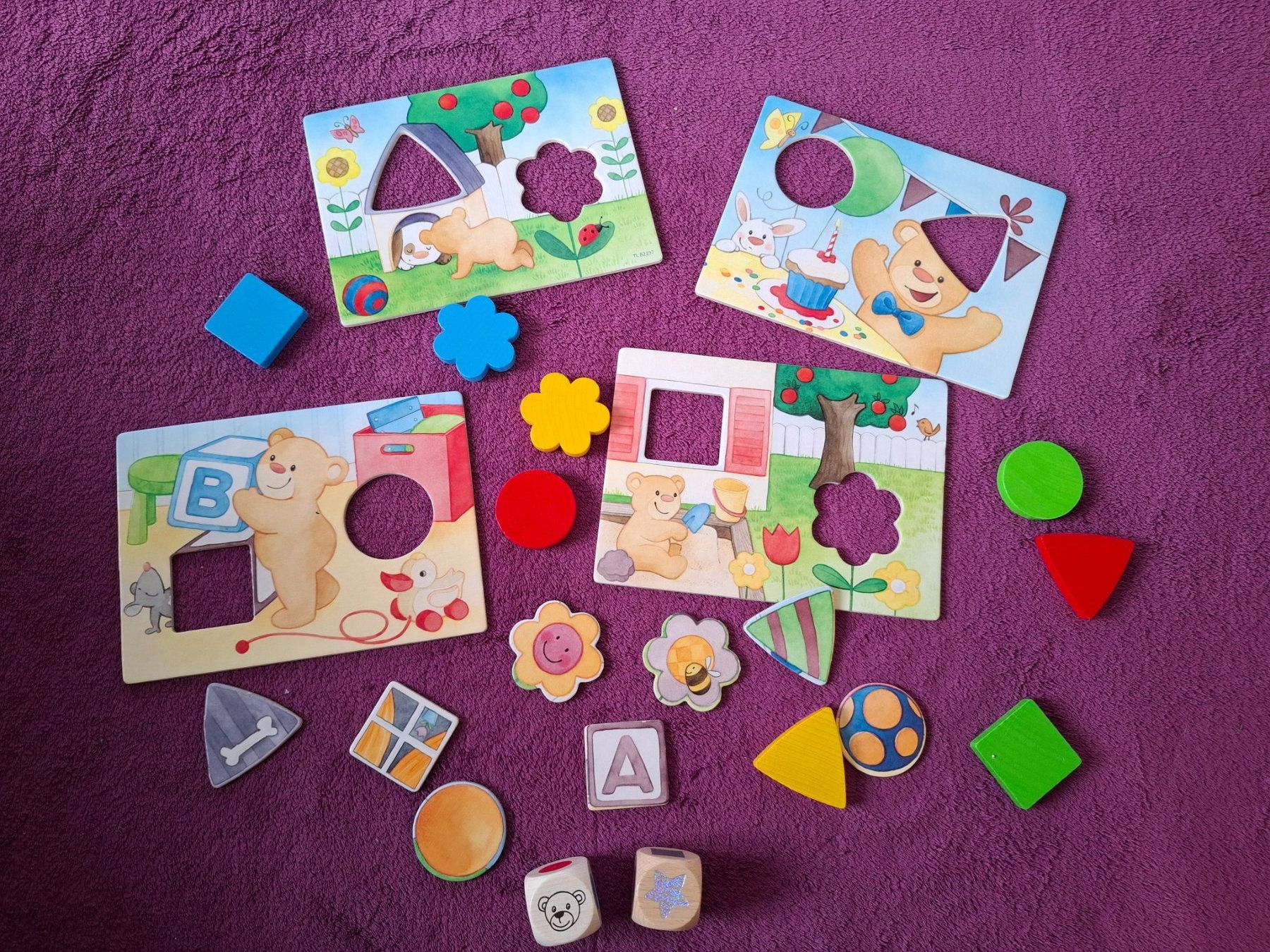 Haba Giochi: HABA erste Spiele - Teddys Farben & Formen – Usato da Müllheim Dorf venduto da Seeeule01 2