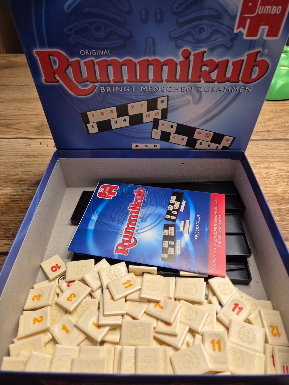 Spiele: Rummikub von Jumbo Original Rummikub – Gebraucht aus Oberdiessbach von Finland1977 1