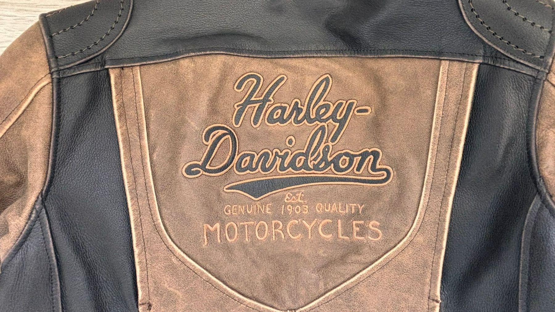 Harley-Davidson Giacche: Harley-Davidson Damen Lederjacke Grösse XL – Usato da Wetzikon ZH venduto da Mepawe 2
