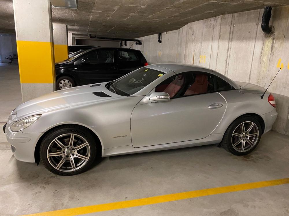 Ab Langenthal BE: Mercedes Benz SLK 200 Kom. Cabriolet offen