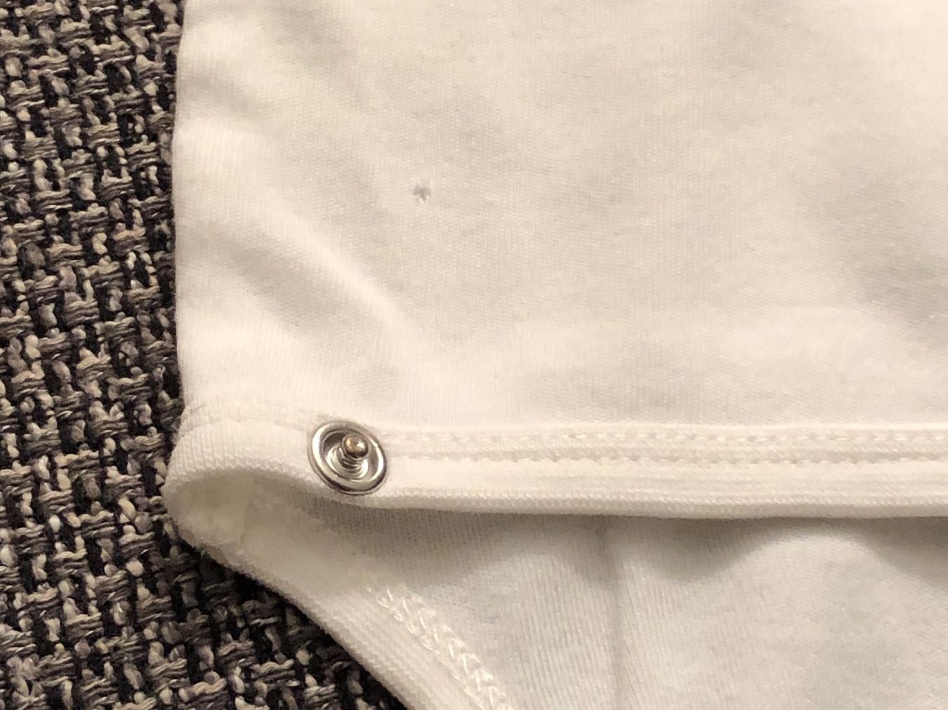 Biancheria intima: Weisses Baby Body, Gr. 60 – Usato da Langnau am Albis venduto da snla_scc9 3