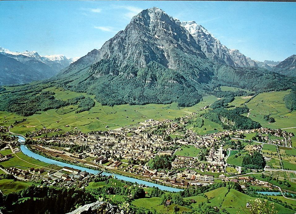 Cartes postales: GLARUS mit Glärnisch – D'occasion à Jona par philajona