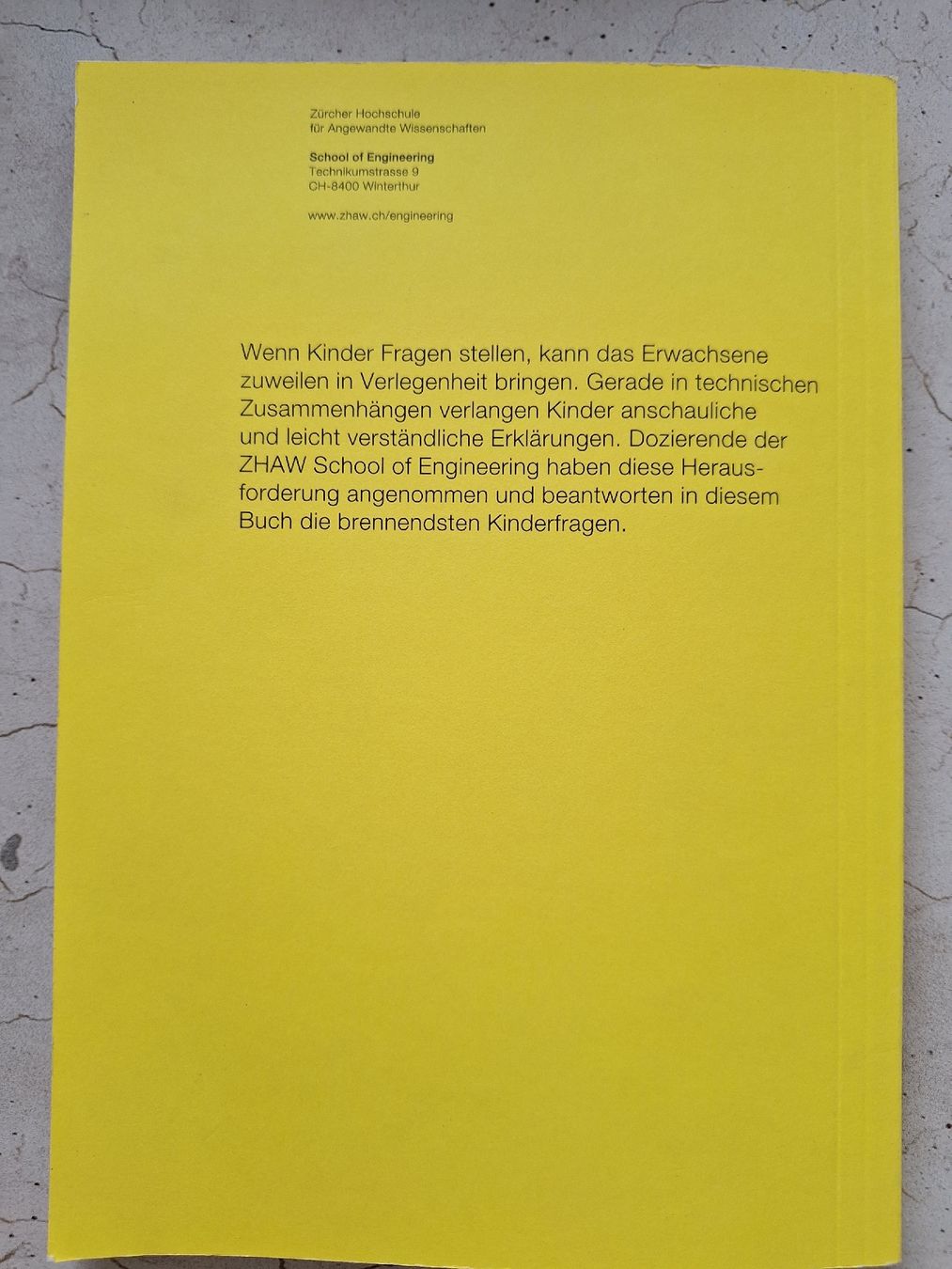 Libri: Buch zhaw: Kinder fragen Experten – Usato da Schaffhausen venduto da Mipakr 3
