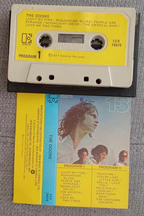 The Doors – 13 / cassette MC 1977 (Gebraucht) in Le Locle für CHF 19 ...
