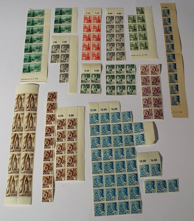 Prophila Collection Barbados 177C – Komplette Ausgabe 1947 – Postfrisch ** MNH – Freimarke Für Sammler