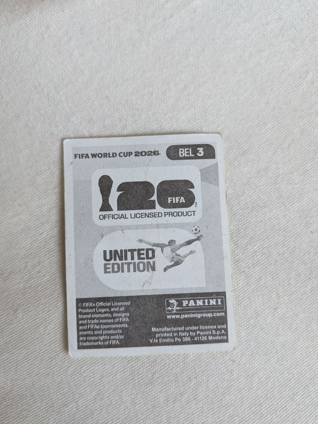 Panini Carte collezionabili: Panini Bild BEL 3 – Usato da Eschenbach SG venduto da SanFranciscoCalifornia 1