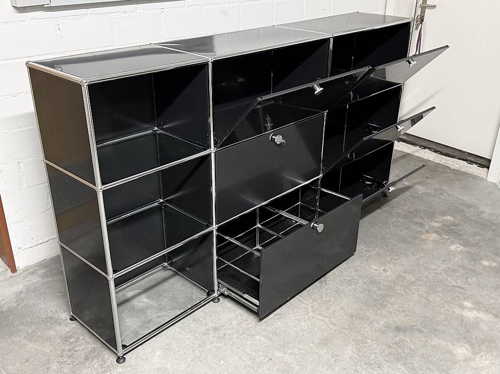 USM Scaffali: USM Haller Sideboard Schwarz in Top Preis – Usato da Dietikon venduto da Kumar_Occasionen 6