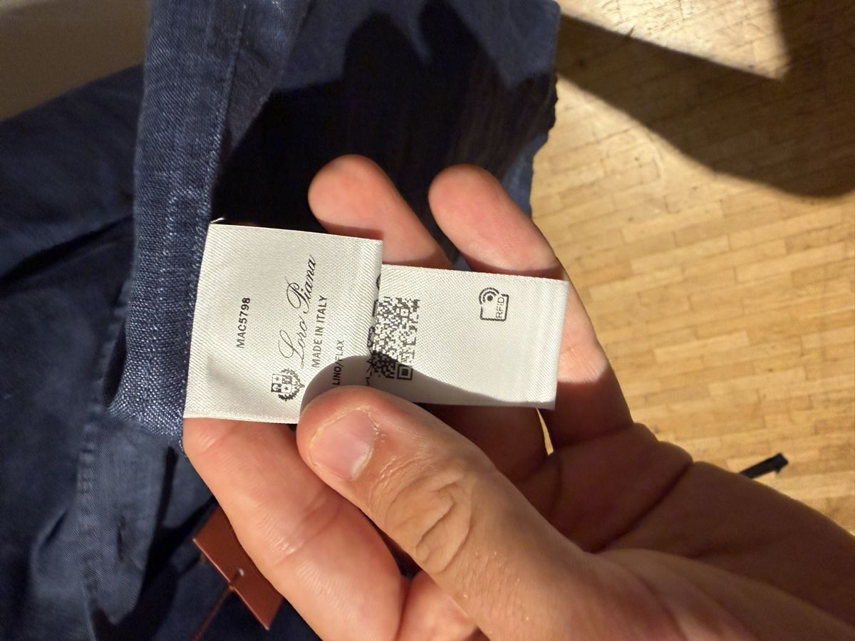 Loro Piana Hemden: Loro Piana Linen Shirt – Neu (gemäss Beschreibung) aus Genève von SG_73 3