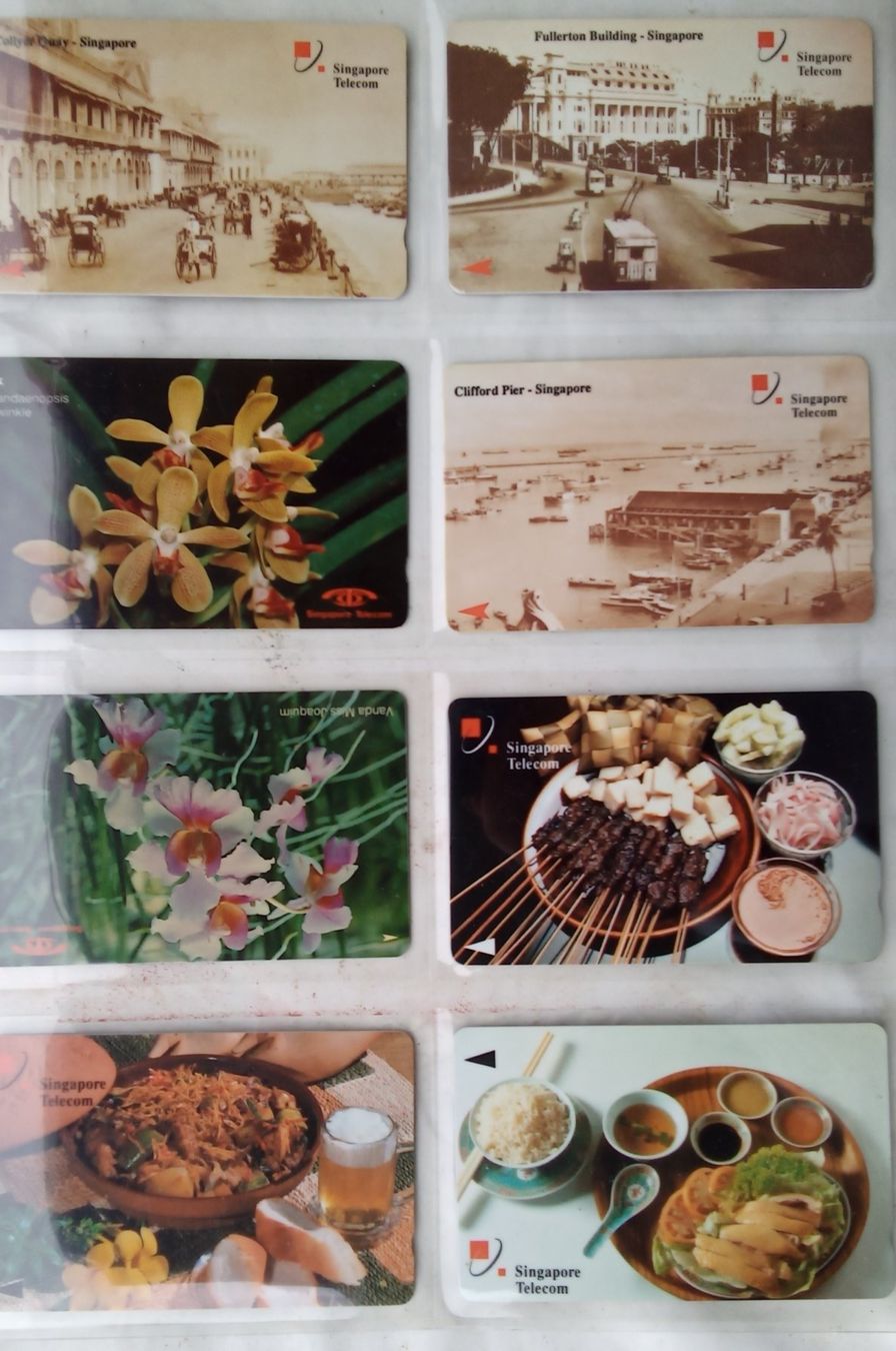 Cartes de téléphone: 8 Telefonkarten Singapur – D'occasion à Zürich par tol_b7c7