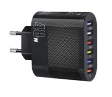 48W 6-fach USB Ladegerät