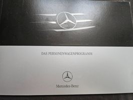 Mercedes Personenwagen Programm A C E S CL ML G Prospekt xx