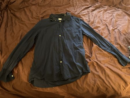 Celio Blue Long Sleeve Shirt Size L - Great Condition 👕