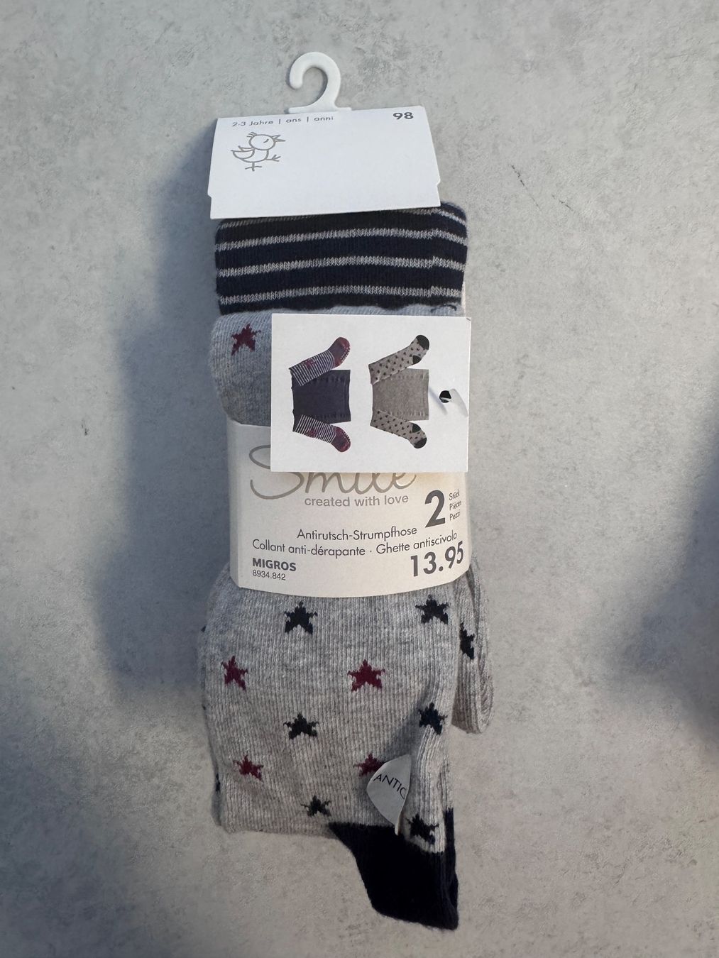 Migros Autres vêtements garçon: Antirutsch-Strumpfhosen Grösse 98 – Neuf (Voir description) à Bonaduz par lut_6rts