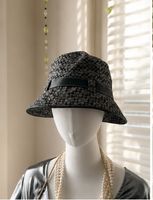 Coach Signature Bucket Hat – Grau/Schwarz Monogramm