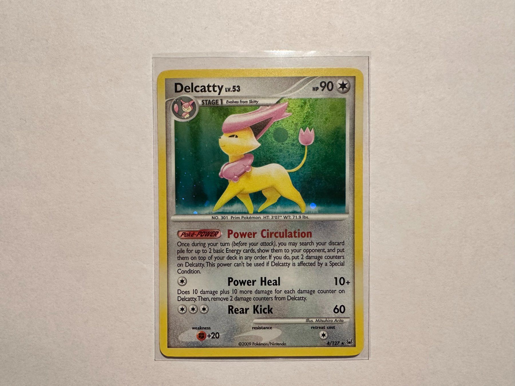 Pokémon Carte collezionabili: Delcatty holo Platinum Base EN – Usato da Hagendorn venduto da Pokecollectorch