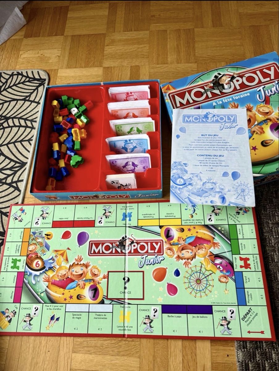Parker Giochi: Monopoly junior fête foraine – Nuovo (secondo la descrizione) da Dombresson venduto da feline_ne 2