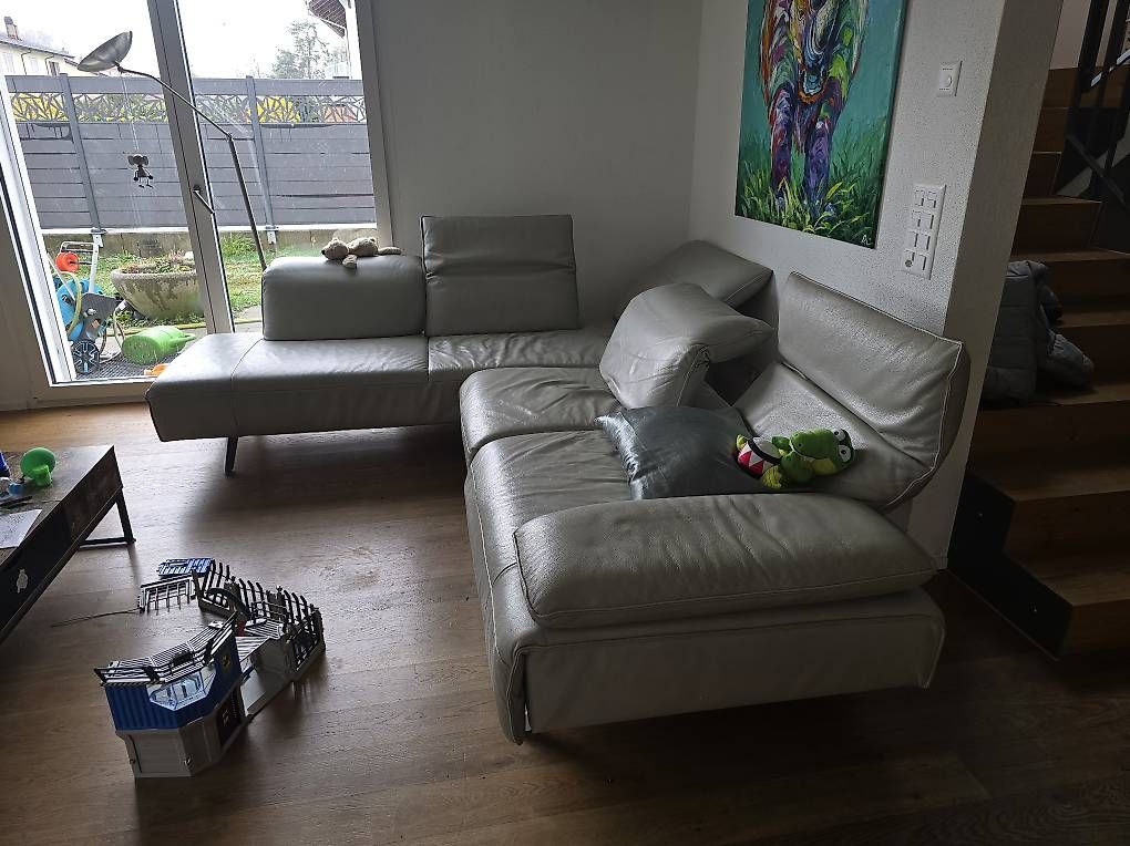 Sofas: Ecksofa Leder – D'occasion à Zuchwil par truegge 2