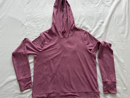 Damen Sport Pullover mit Kapuze altrosa Skechers Grösse S