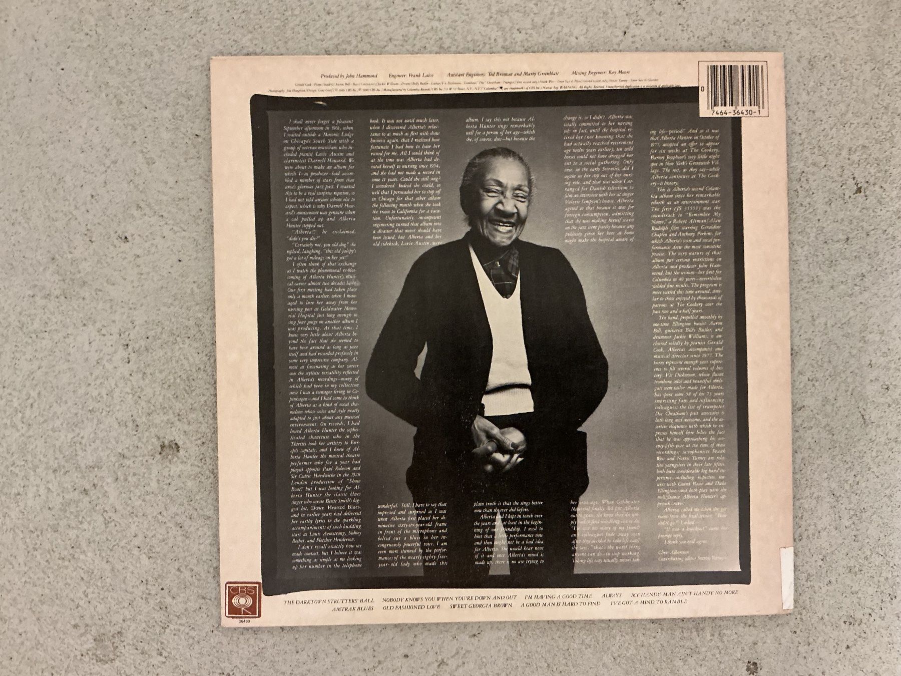 Vinyles: Alberta Hunter LP - Amtrak Blues (VG+) – D'occasion à Winterthur par Tumko_7_Vinyl 1