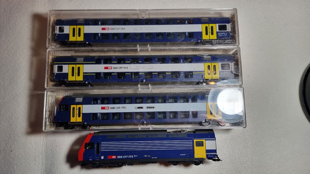RE 450 S-Bahn Hag/Fleischmann AC (Neu (gemäss Beschreibung)) in Au ZH ...