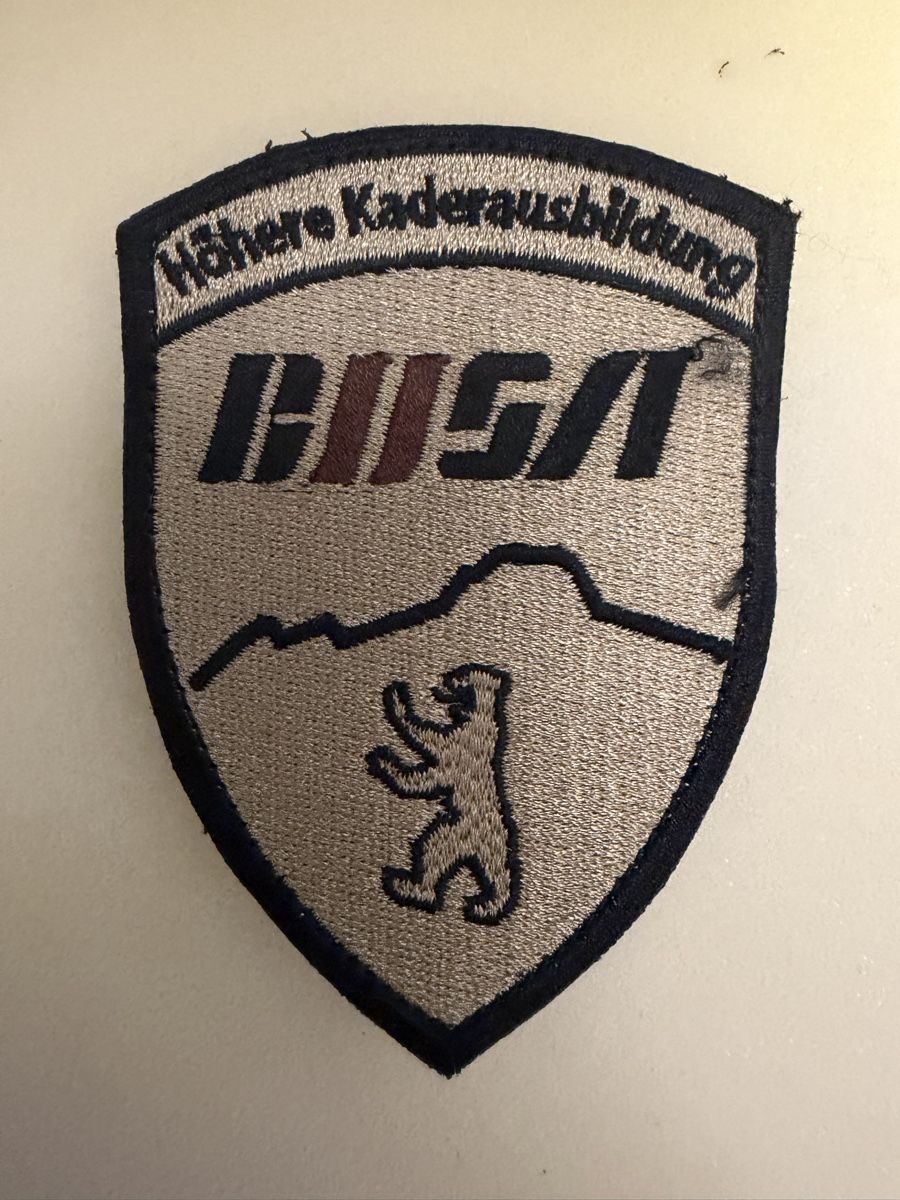 Schweizer Armee Plaketten & Abzeichen: Badge BUSA - Schweizer Armee – Neu (gemäss Beschreibung) aus Pregassona von Sangiovese100