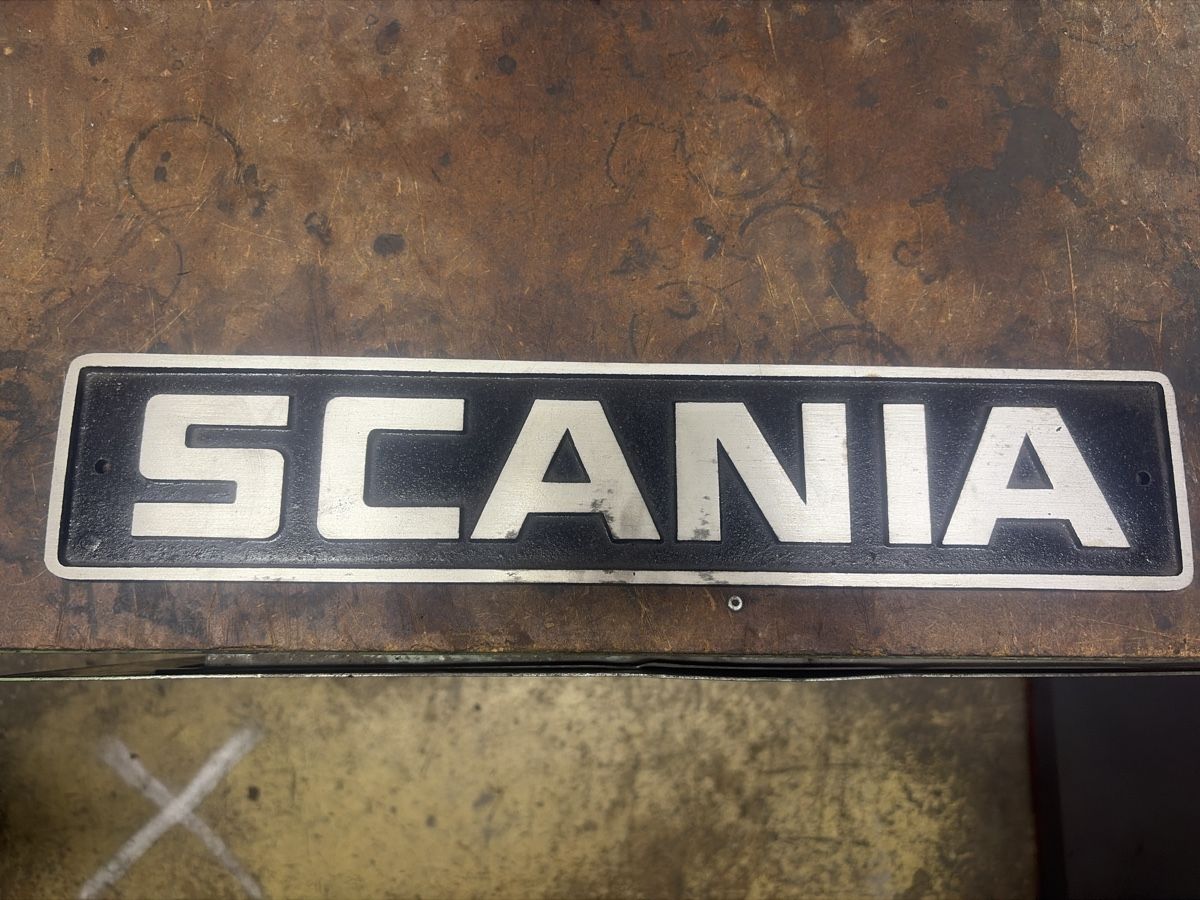 Scania Insegne: Scania schild – Usato da Birrwil venduto da deg_67jl