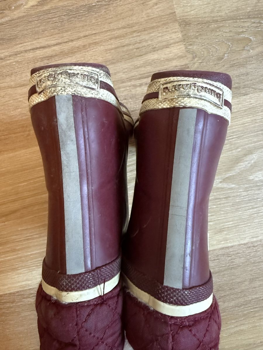 Scarpe per ragazzi: Bottes de pluie fourrées bordeaux Bundgaard, p.29 – Usato da Tavannes venduto da Thriftshop 5