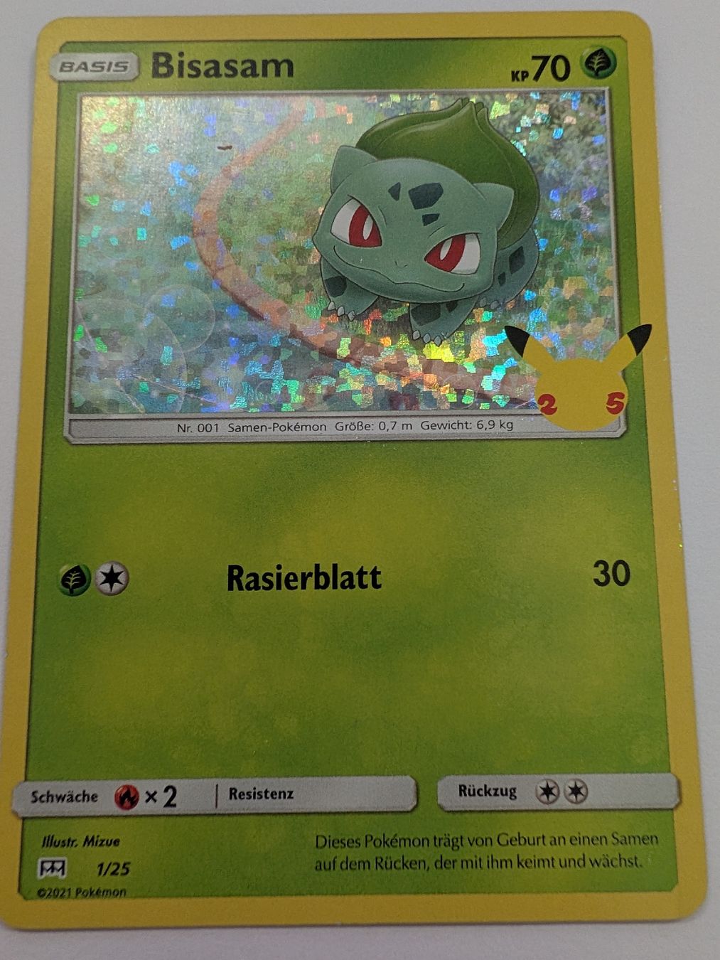 Pokémon Sammelbilder & Trading cards: Bisasam – Gebraucht aus Märstetten von eri_9lt8