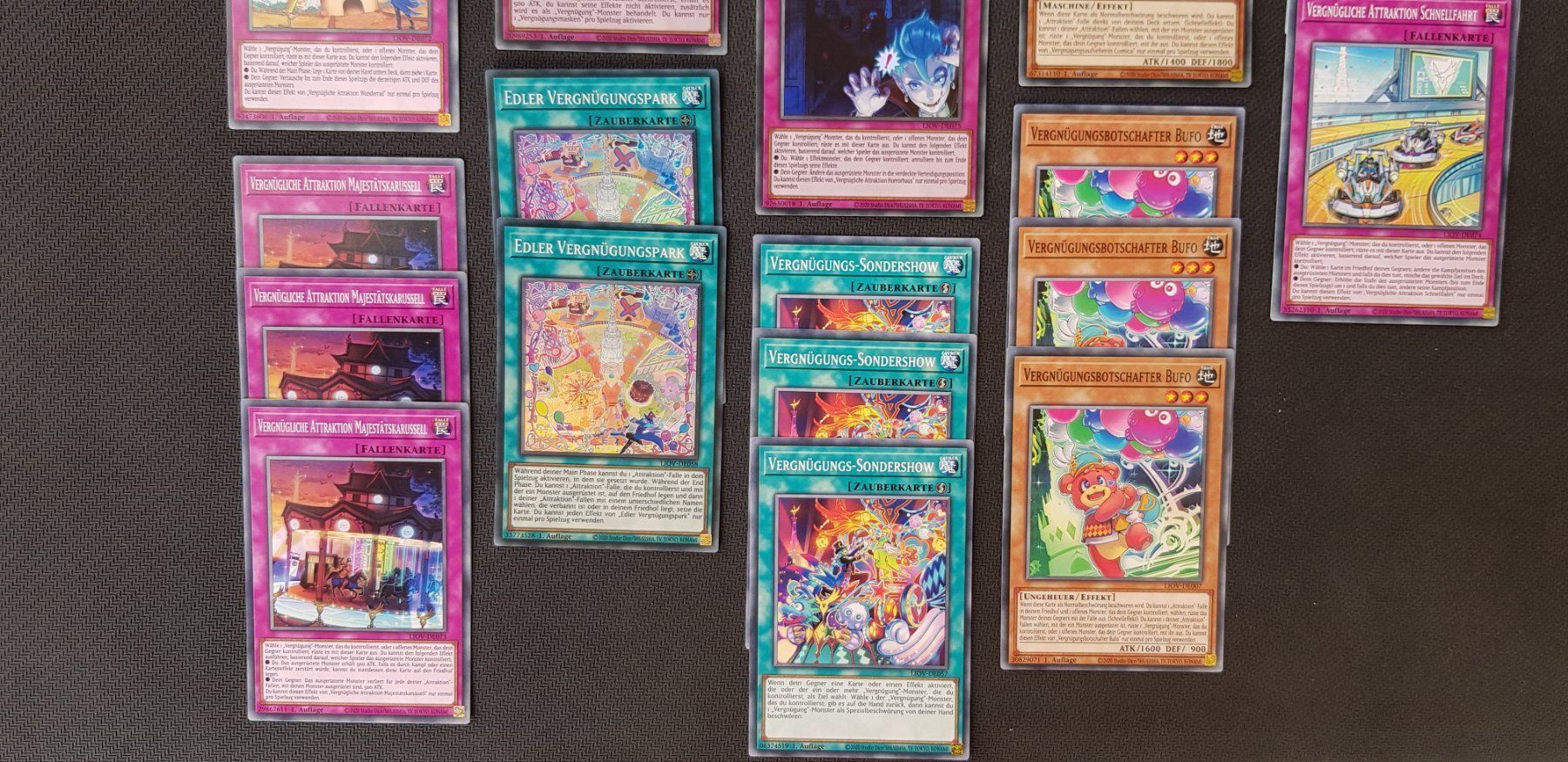 Yugioh Carte collezionabili: Yugioh Vergnügungsverwalter Set – Nuovo (secondo la descrizione) da Opfikon venduto da Steins_Siedlung 3