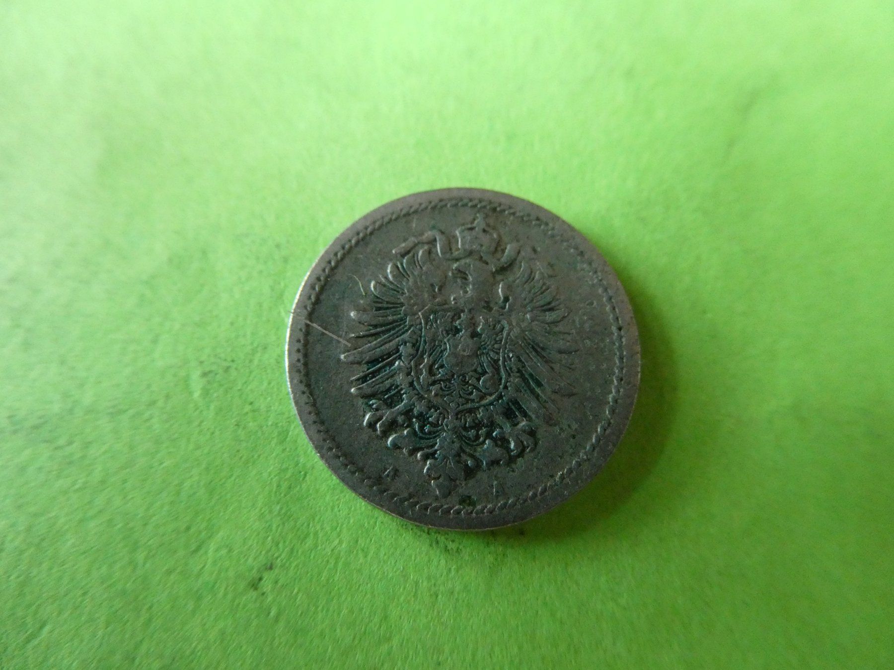 Tutti le monete: Dt. Reich 1875 A, 5 Pfennig – Usato da Hinterforst venduto da Rohusri 1