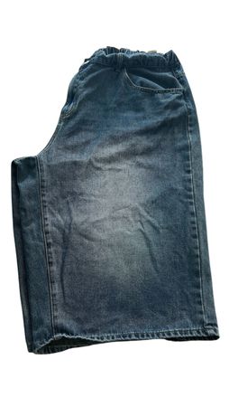 Curve Sommer-Jeans-Shorts 3/4 - Gr. 4XL - Sehr bequem