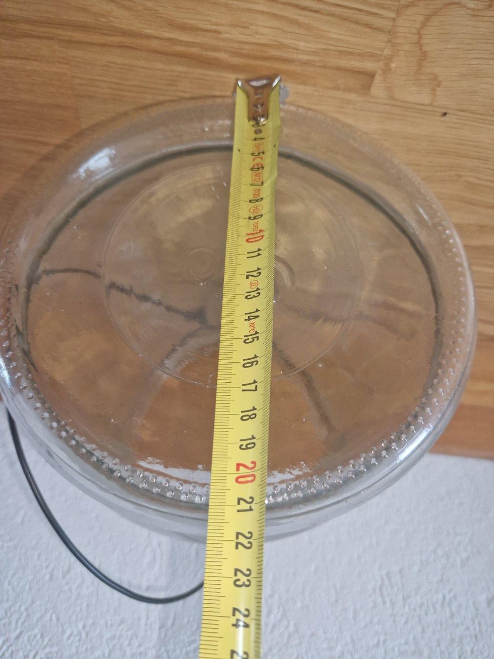 Gläser: Grosses  Gefäss Deko Windlicht Sangria Bowle Glas – Gebraucht aus Buchs Sg von Valedi 4