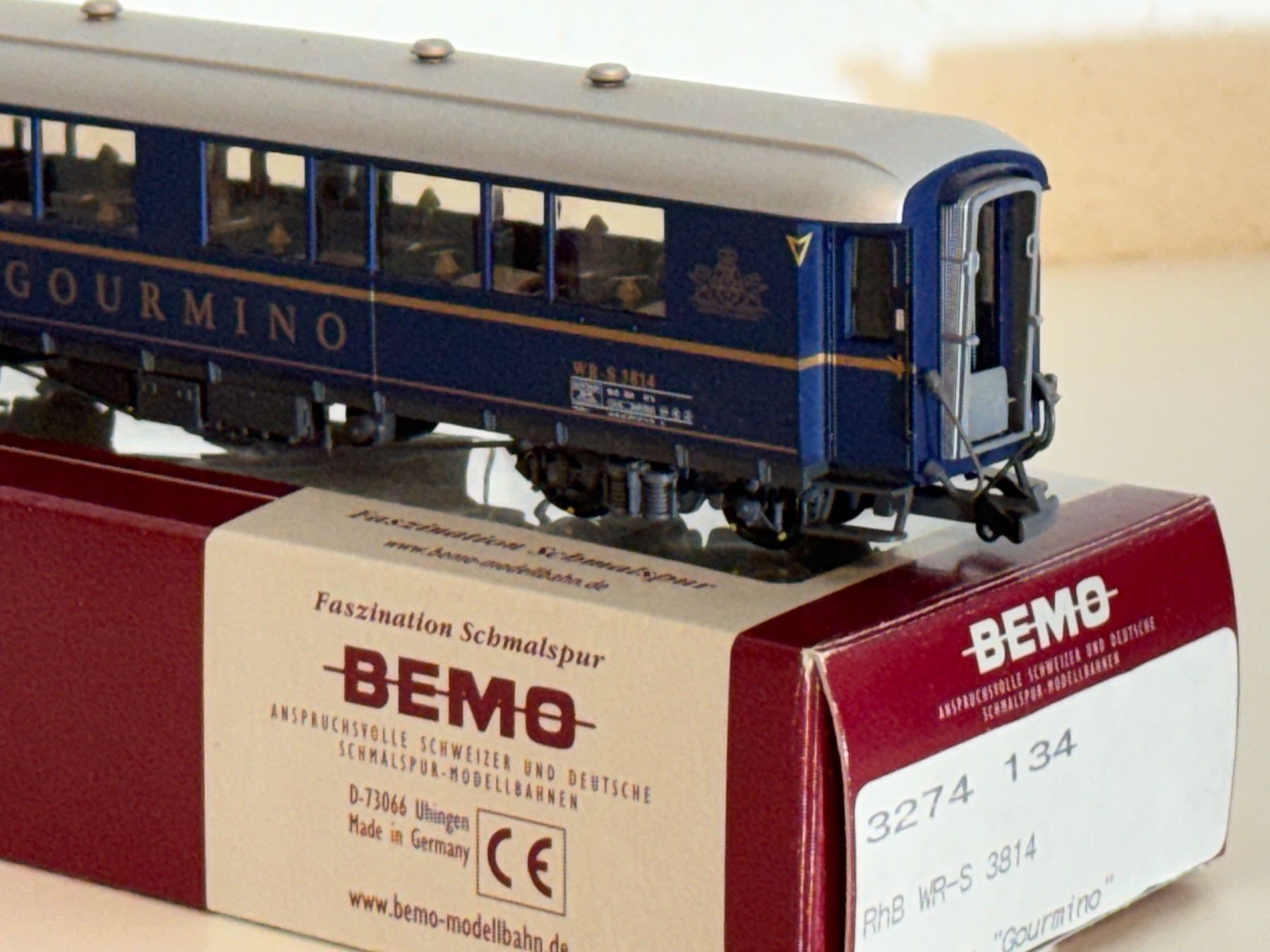 Bemo Trains électriques: Bemo H0m RhB 4er Set Alpine Pullmann Express – D'occasion à Goldau par Bergsturz1806 6