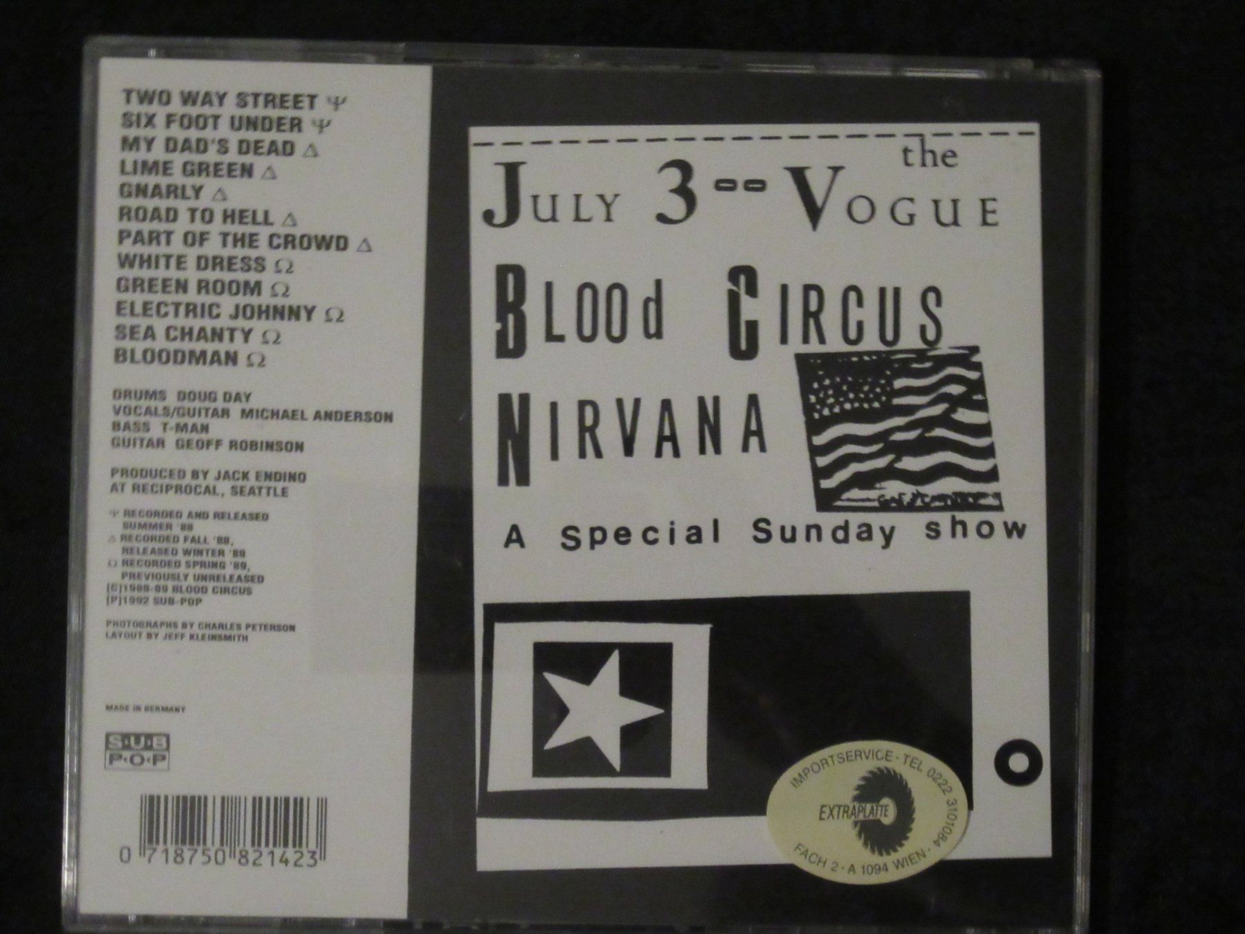 CD: Blood Circus - Primal rock therapy, Seattle Grunge CD – Usato da Bern venduto da Mariana7 1