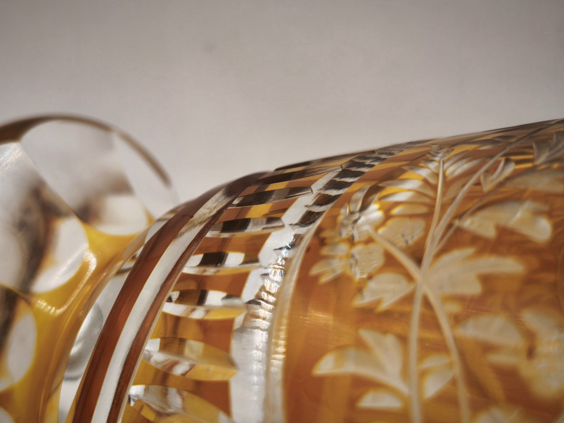 Vasi & Recipienti: Böhmische Kristallglas Kelch-Vase – Nuovo (secondo la descrizione) da Wettingen venduto da DaHa90 6
