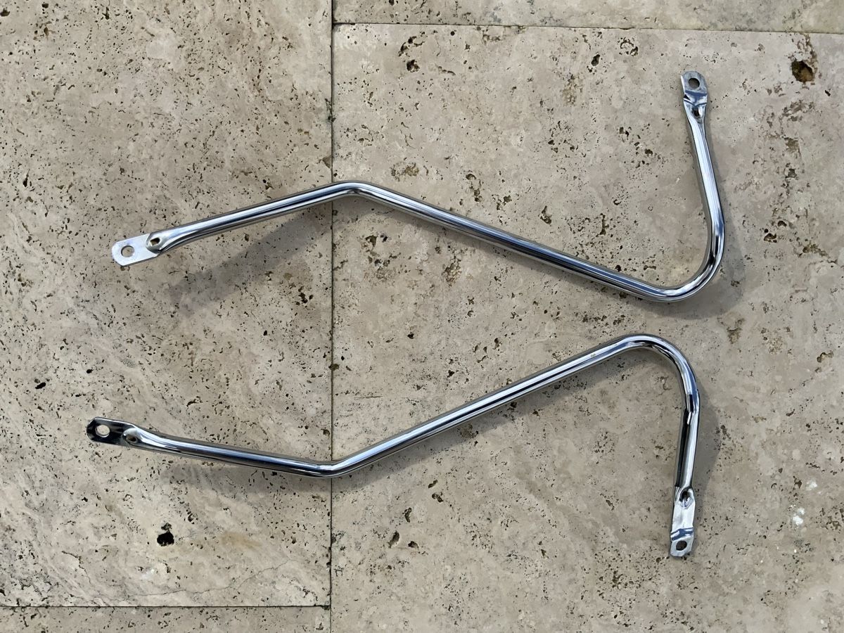 Puch Ciclomotori: Seitenstangen Chrom Puch Maxi S – Usato da Feldbrunnen venduto da snisel 1
