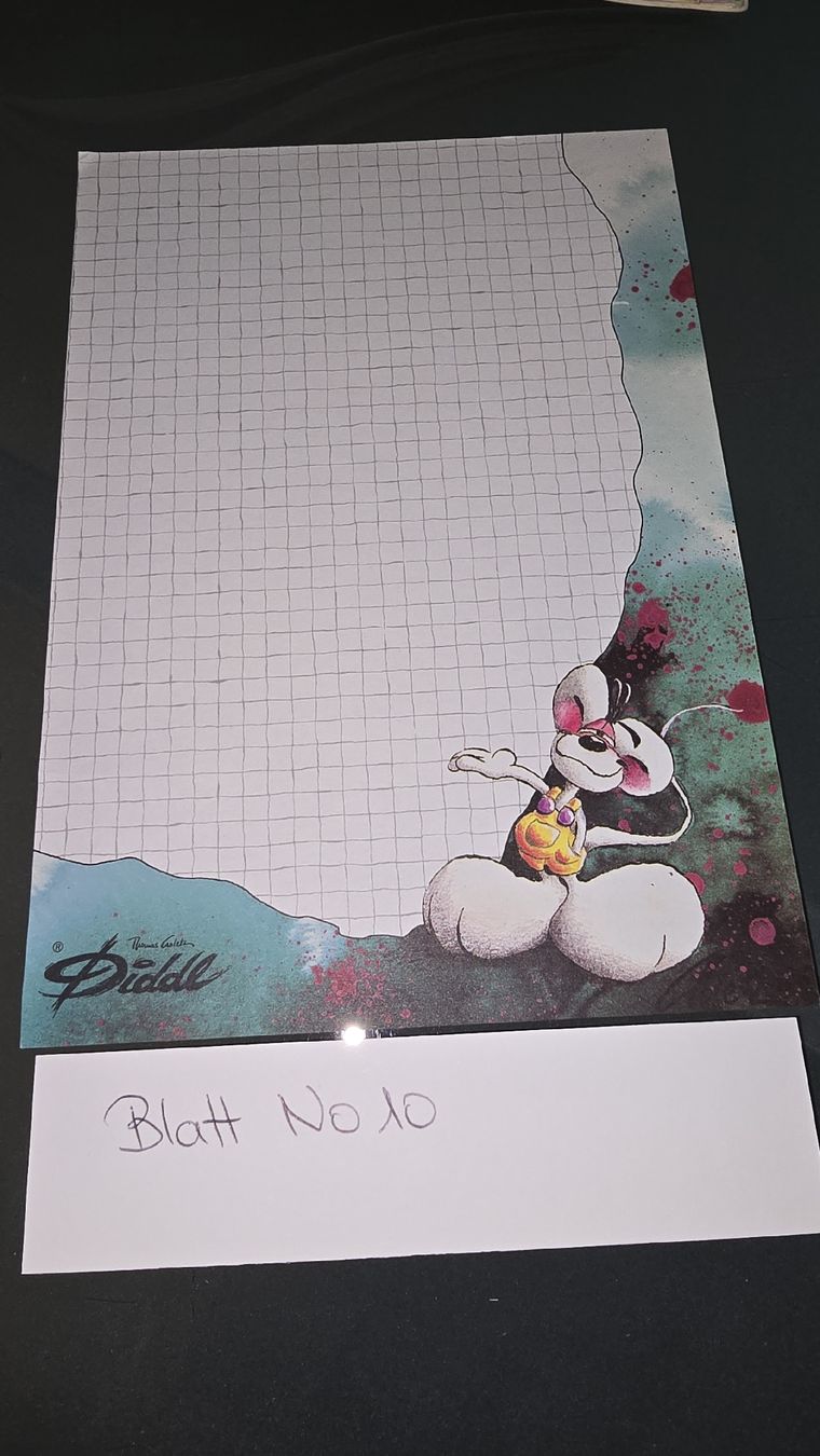 Schreibblöcke: Diddl Block Blatt  No.10   Sammlerstück! – Neu (gemäss Beschreibung) aus wallisellen von funkelsternchen5