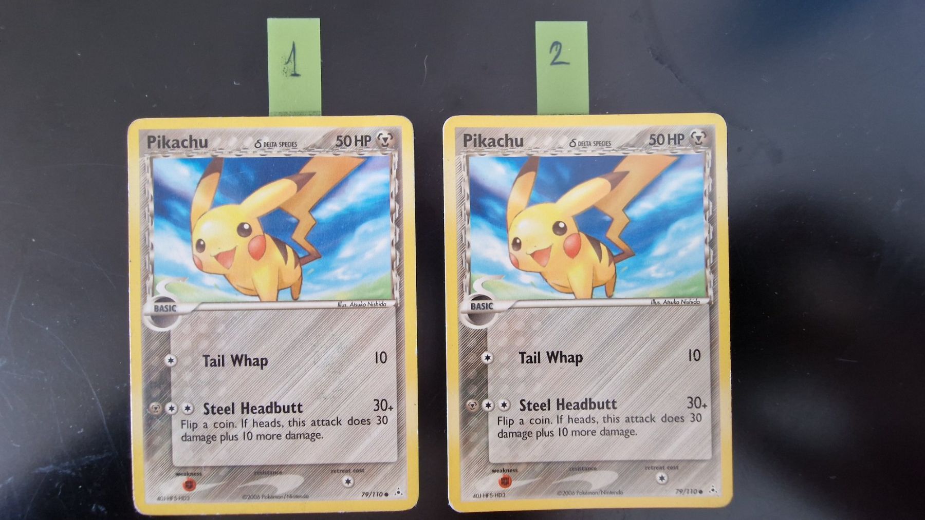 Pokémon Carte collezionabili: Pikachu #79 – Pokémon Holon Phantoms – Usato da Veytaux venduto da PocketMonster