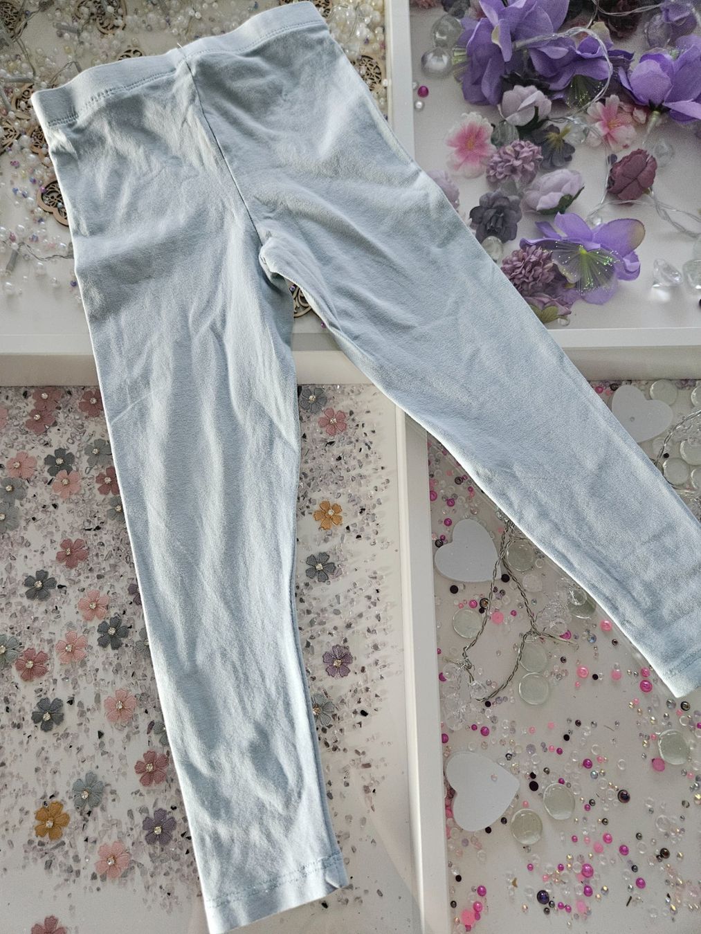 Strumpfhosen & Leggings: Leggings Blumen – Gebraucht aus Unterägeri von Sleepbear 3