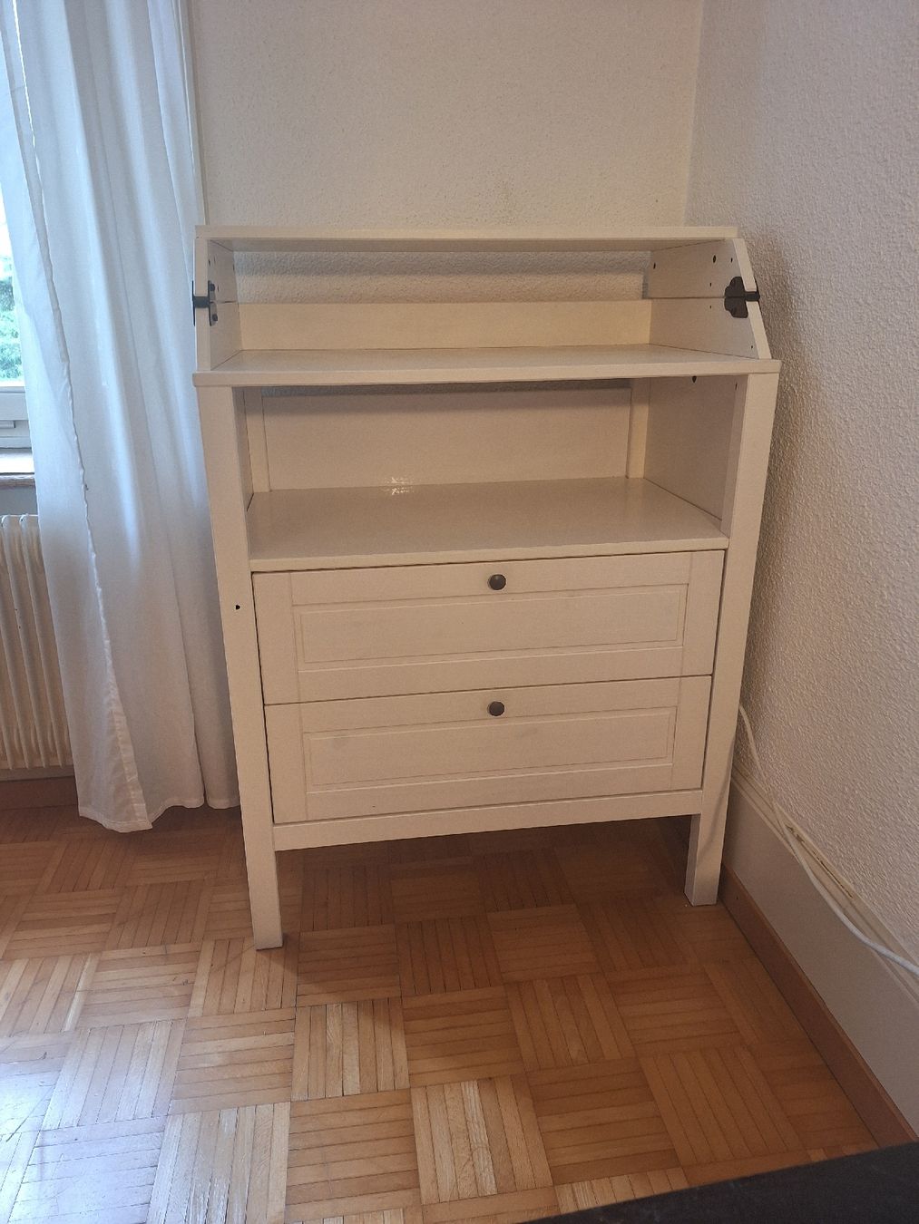 Ikea Wickeltisch & Zubehör: Changing table white IKEA white good condition Wickeltisch  – Gebraucht aus Winterthur von tal_76q8