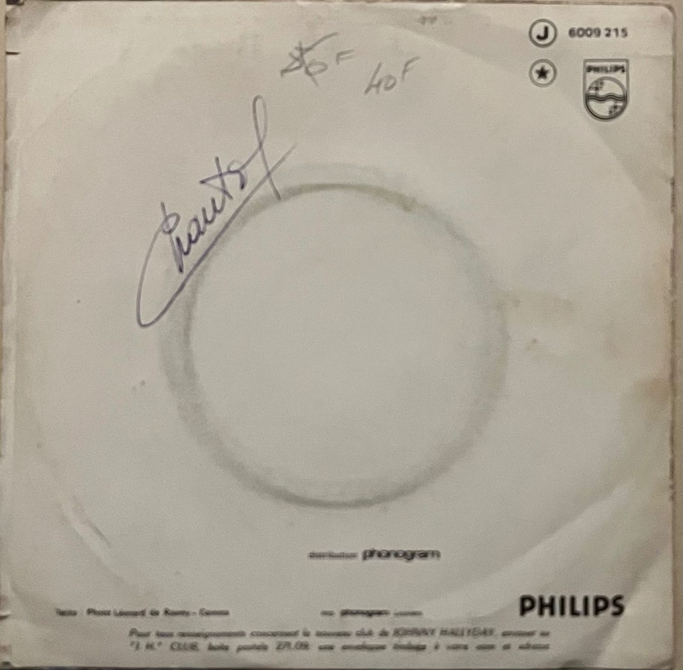 Dischi in vinile: JOHNNY HALLYDAY - COMME SI JE DEVAIS MOURIR DEMAIN – Usato da Bussigny venduto da vinyl-pas-cher 1