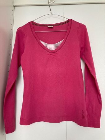 Esprit - Sweatshirt Longshirt Shirt Pullover - XS 34 - pink