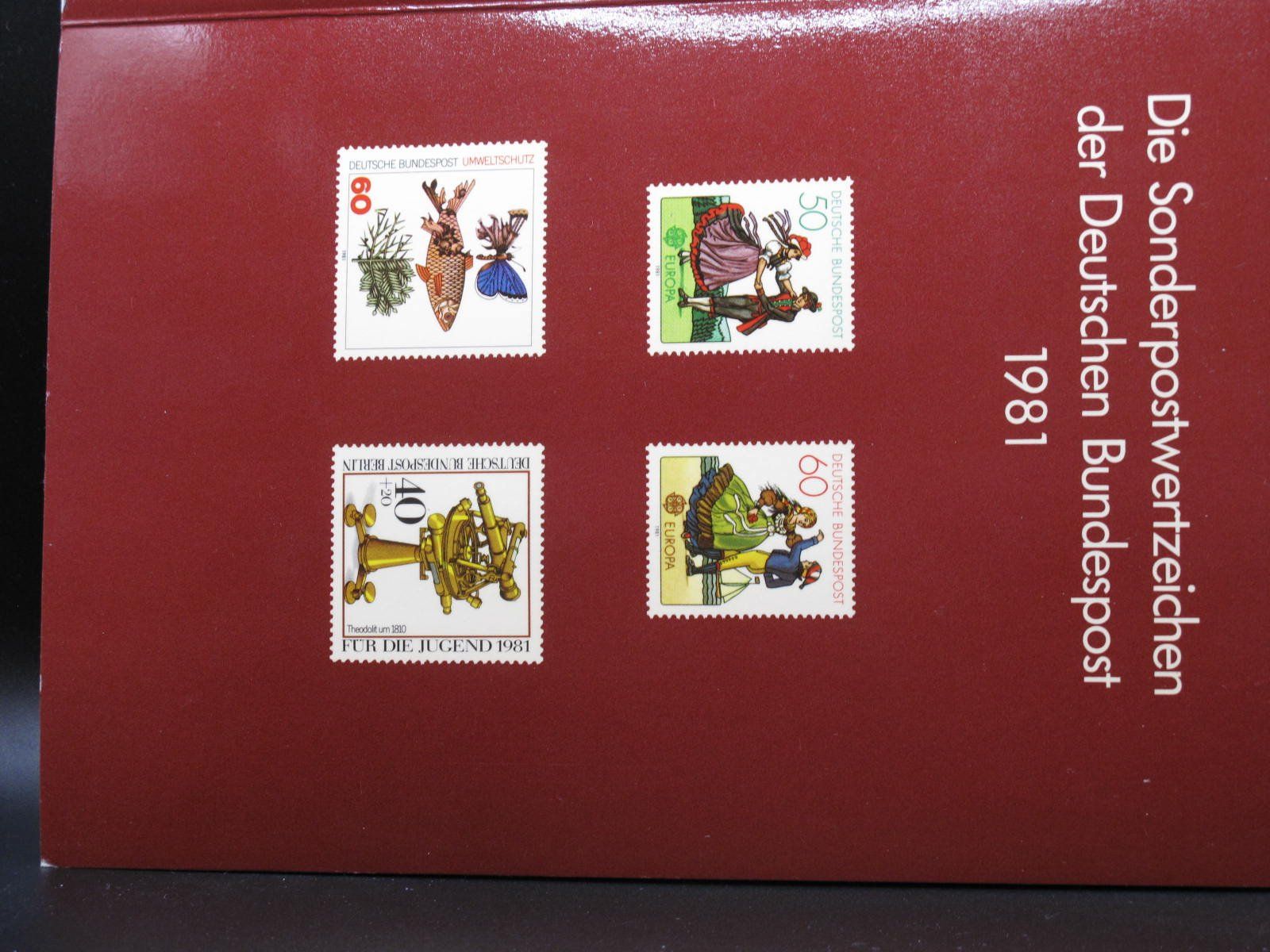 Album: BRD & Berlin 1981 Sonderpostwertzeichen buch ** – Usato da Wil SG venduto da fva01