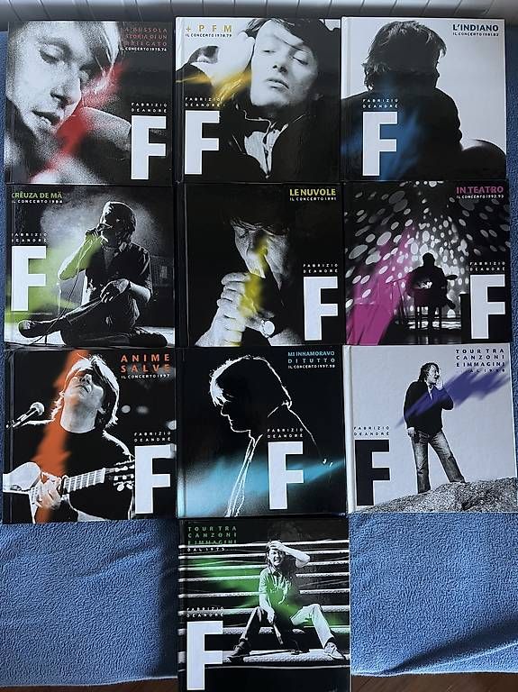 Tutti i DVDs: CD e DVD Fabrizio De André - I concerti – Usato da Viganello venduto da 597_k72f 2